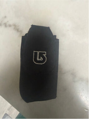 Unisex Burton Cell Phone Case One Size Black Red